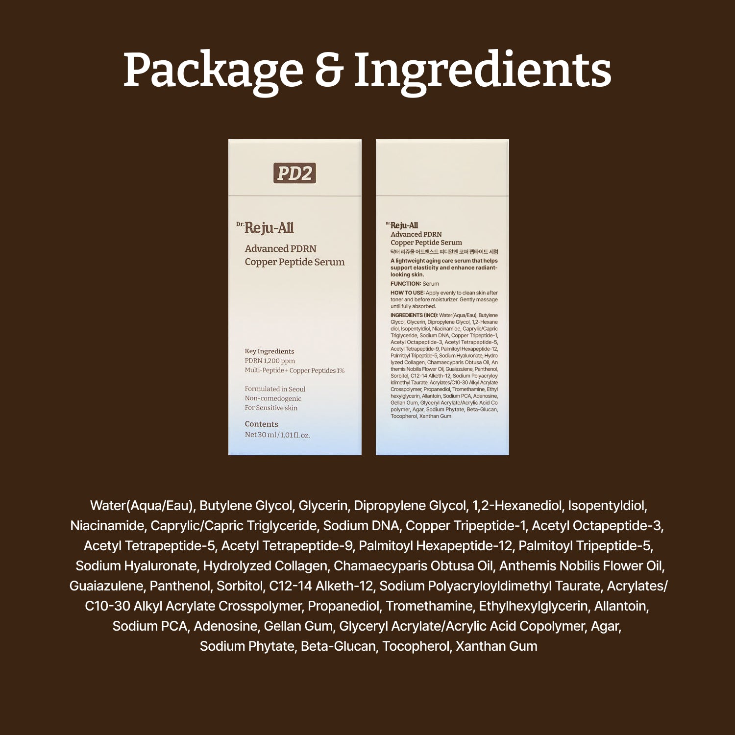 Advanced PDRN Copper Peptide Serum