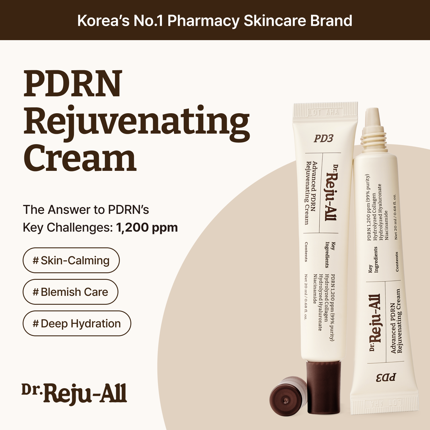 AdvancedPRN Rejuvenating Cream ３個&セラムセット Advanced Skincare System – Dr.Reju-All Official Store