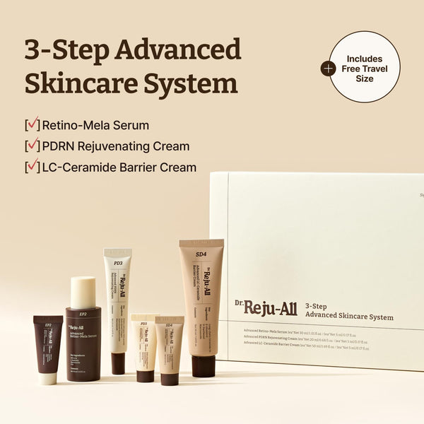 Dr. Reju-All 3-Step Skincare System⭐︎新品 Advanced Skincare System – Dr.Reju-All Official Store